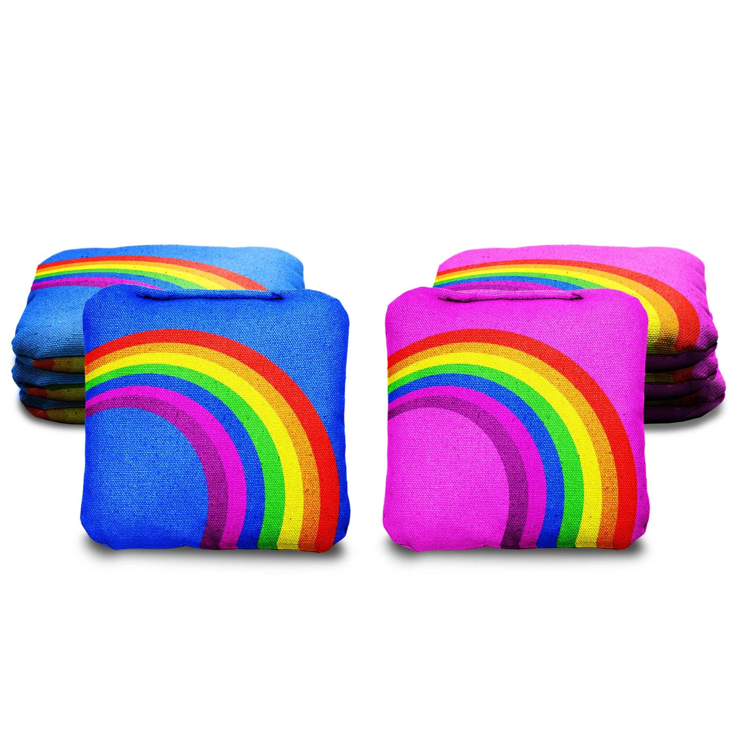 The Rainbows - 8 Cornhole Bags