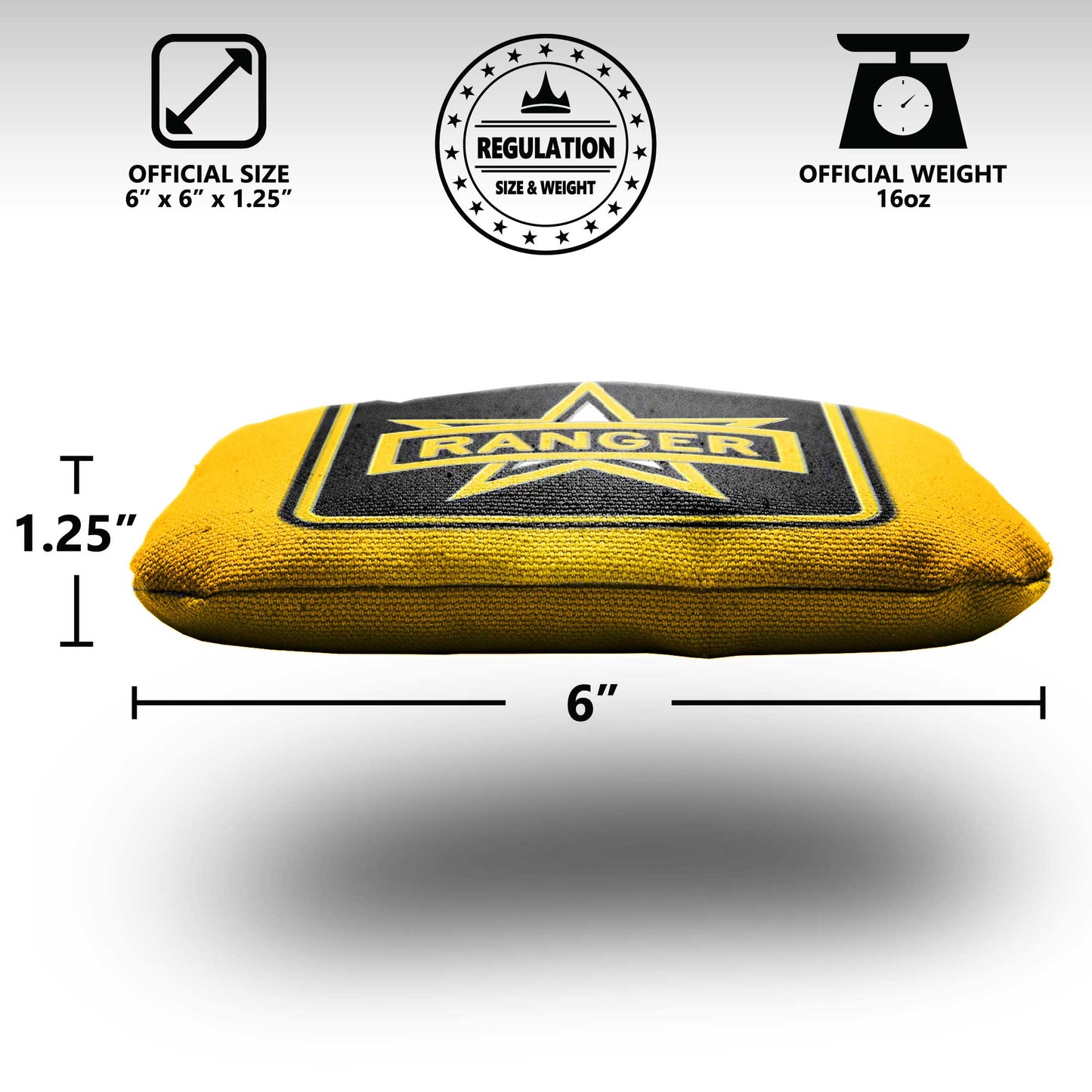 The Rangers - 8 Cornhole Bags