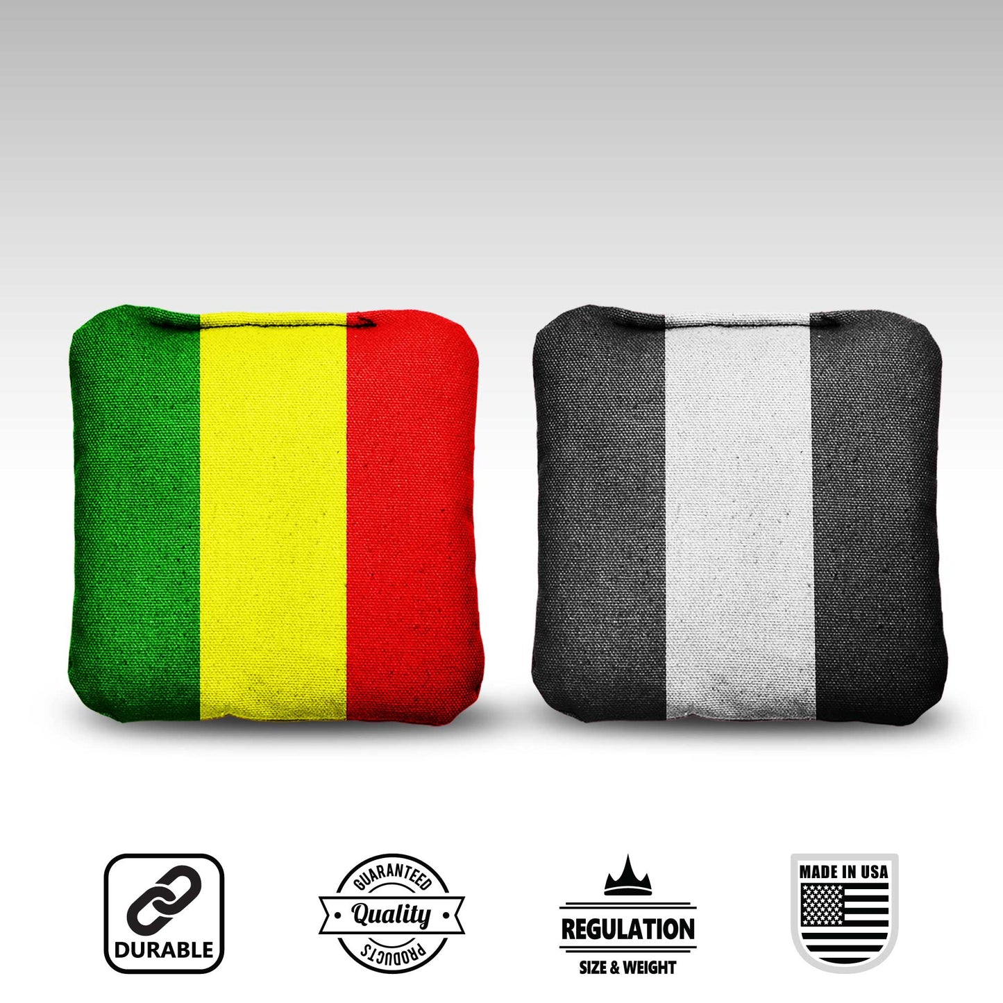 The Rastas - 8 Cornhole Bags