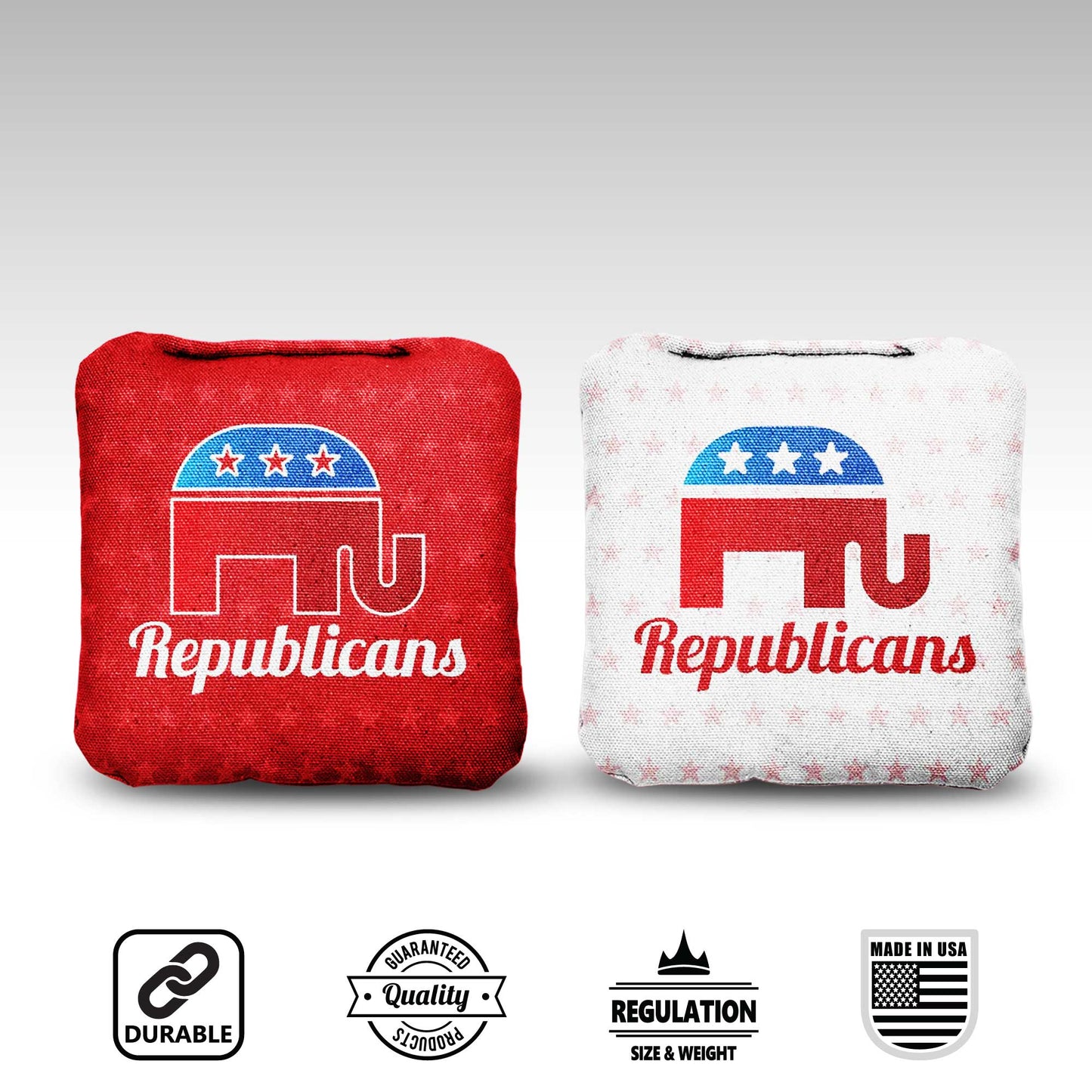 The Elephants - 8 Cornhole Bags