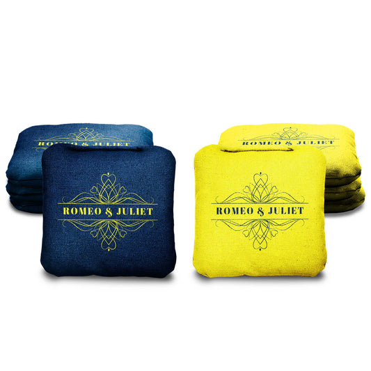 The Romeo & Juliets - 8 Cornhole Bags