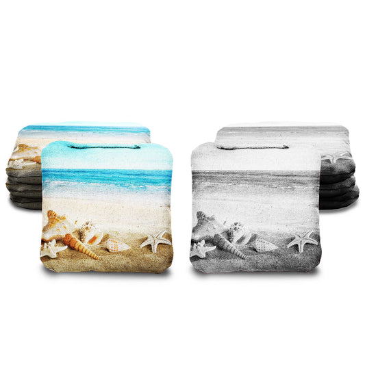 The Seashell Wishes - 8 Cornhole Bags