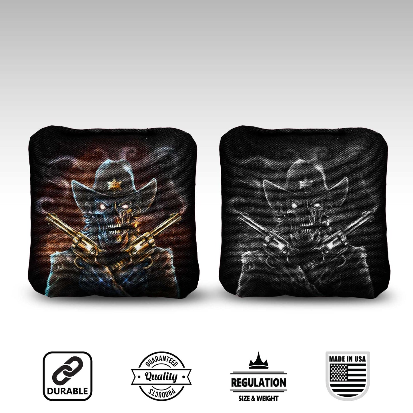 The Sheriff Skulls - 8 Cornhole Bags