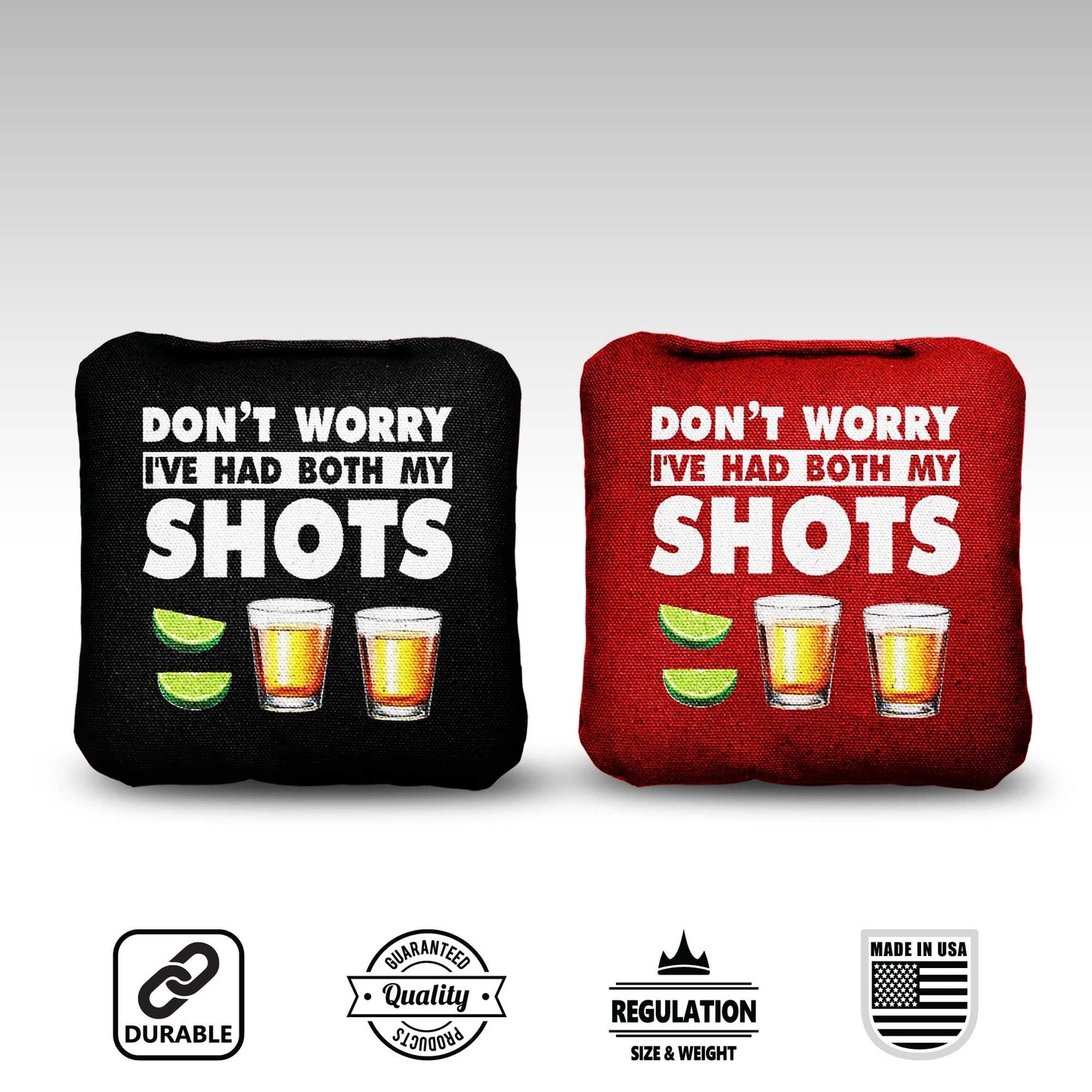 The Shots - 8 Cornhole Bags