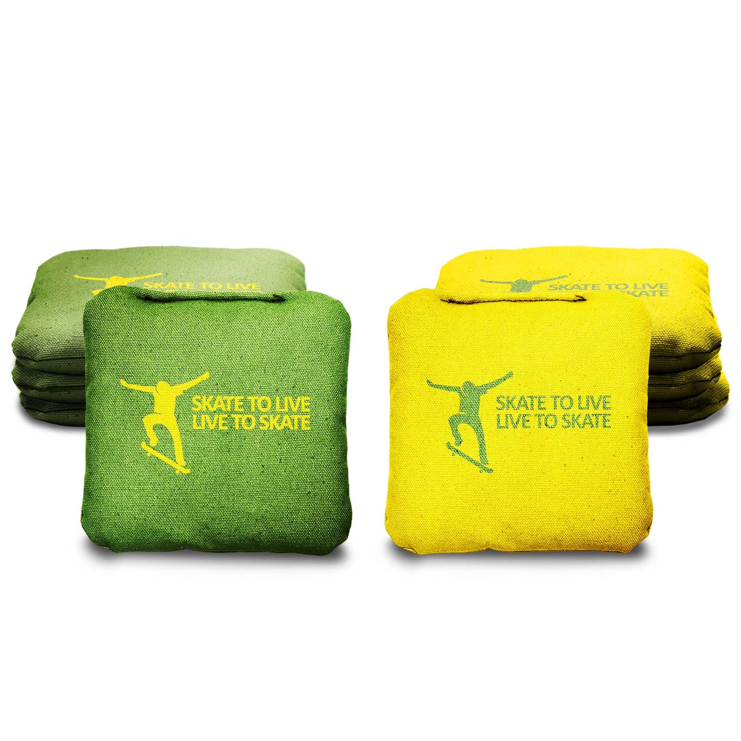 The Skates to Live - 8 Cornhole Bags