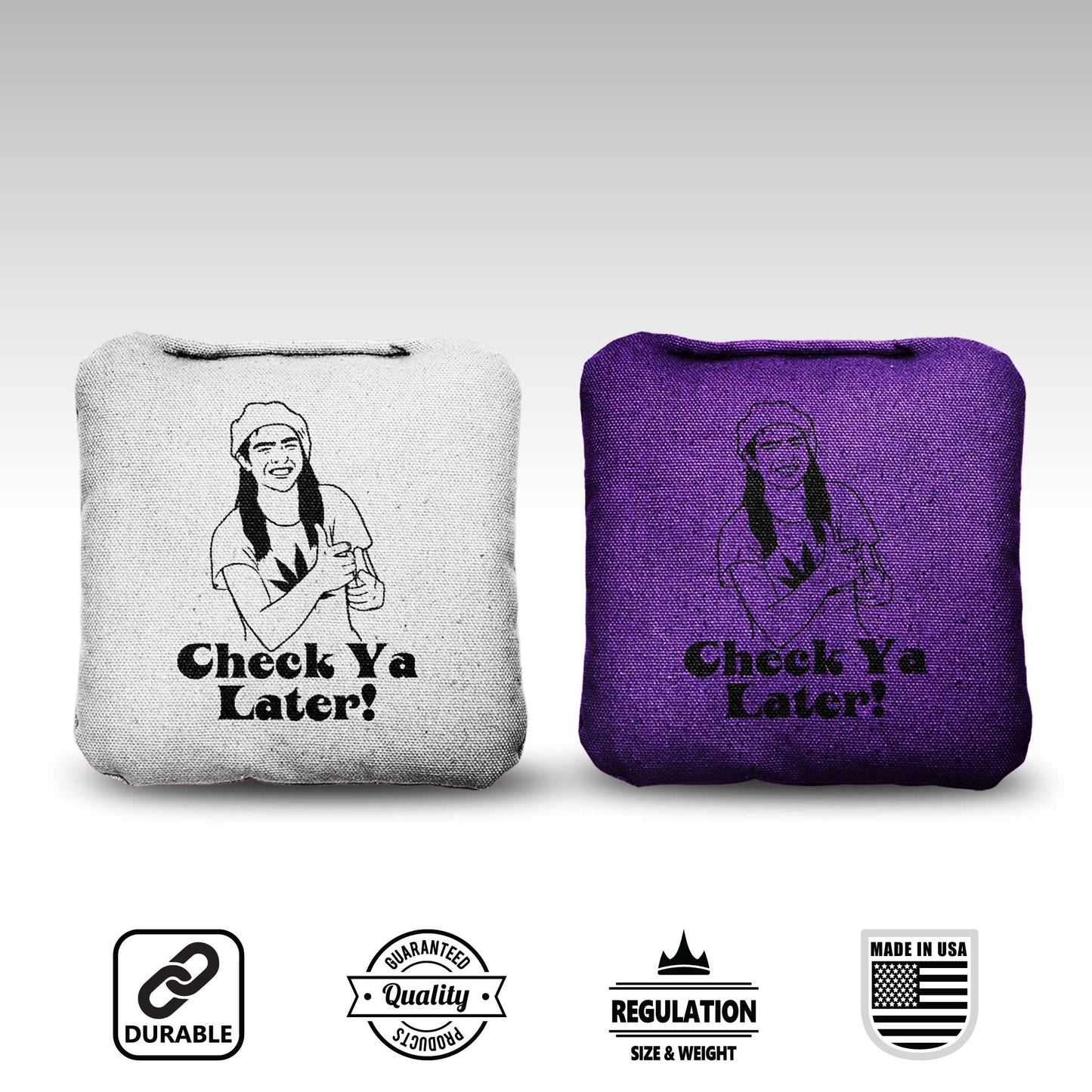 The Slaters - 8 Cornhole Bags