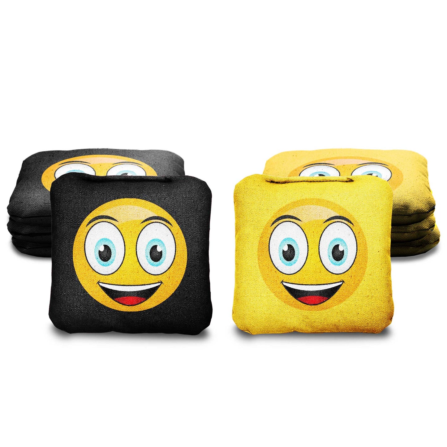 The Smiley's - 8 Cornhole Bags
