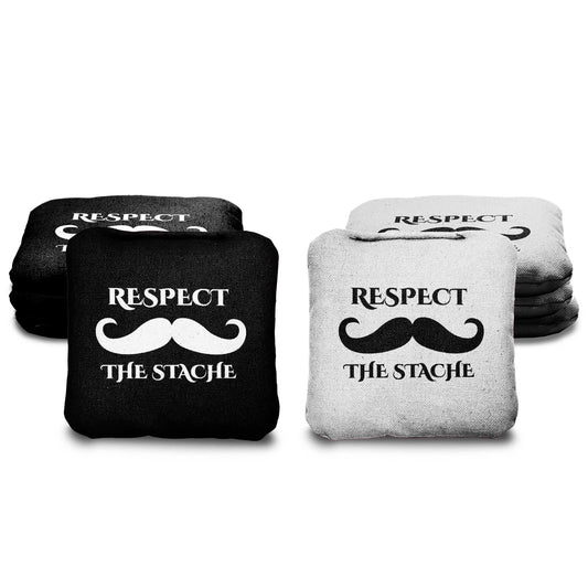 The Staches - 8 Cornhole Bags