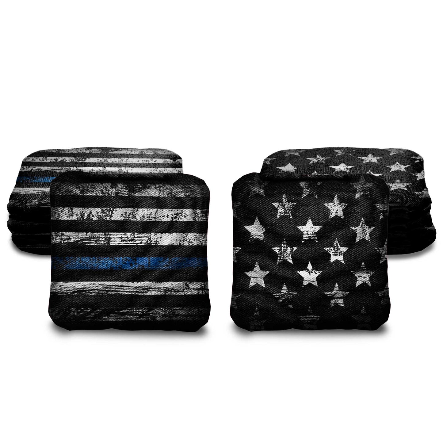 The Thin Blue Lines - 8 Cornhole Bags