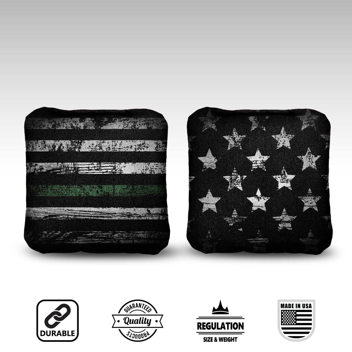 The Thin Green Lines - 8 Cornhole Bags