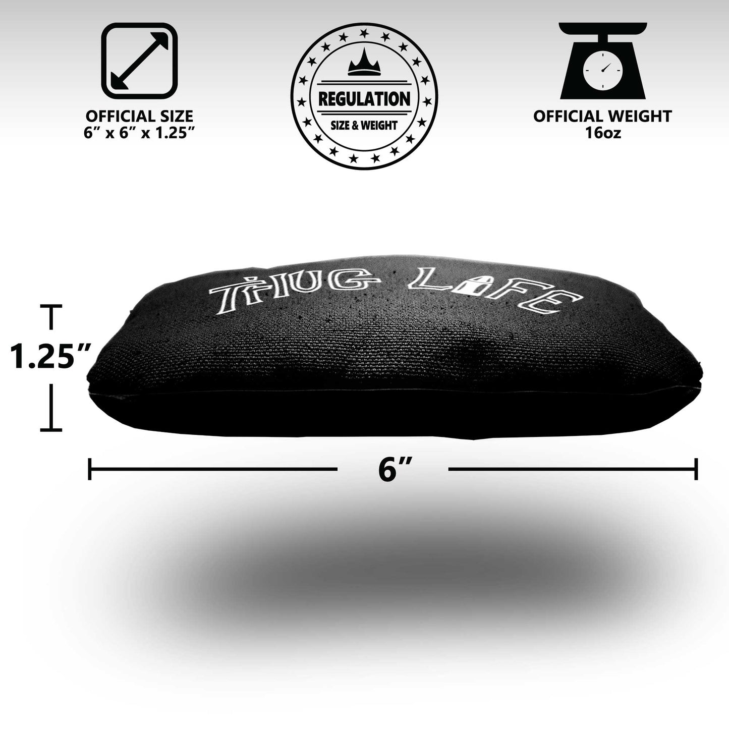 The Thugz - 8 Cornhole Bags