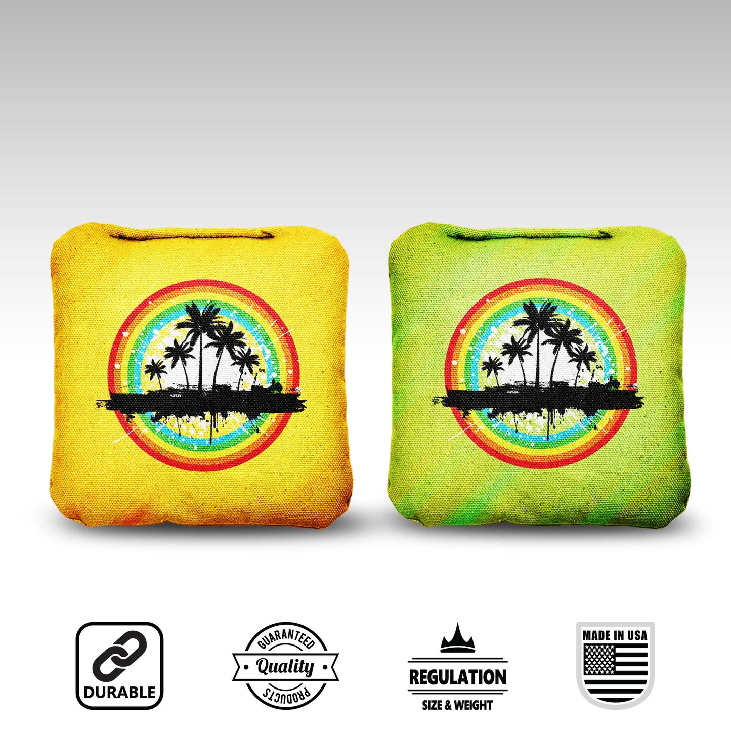 The Tropical Paradises - 8 Cornhole Bags