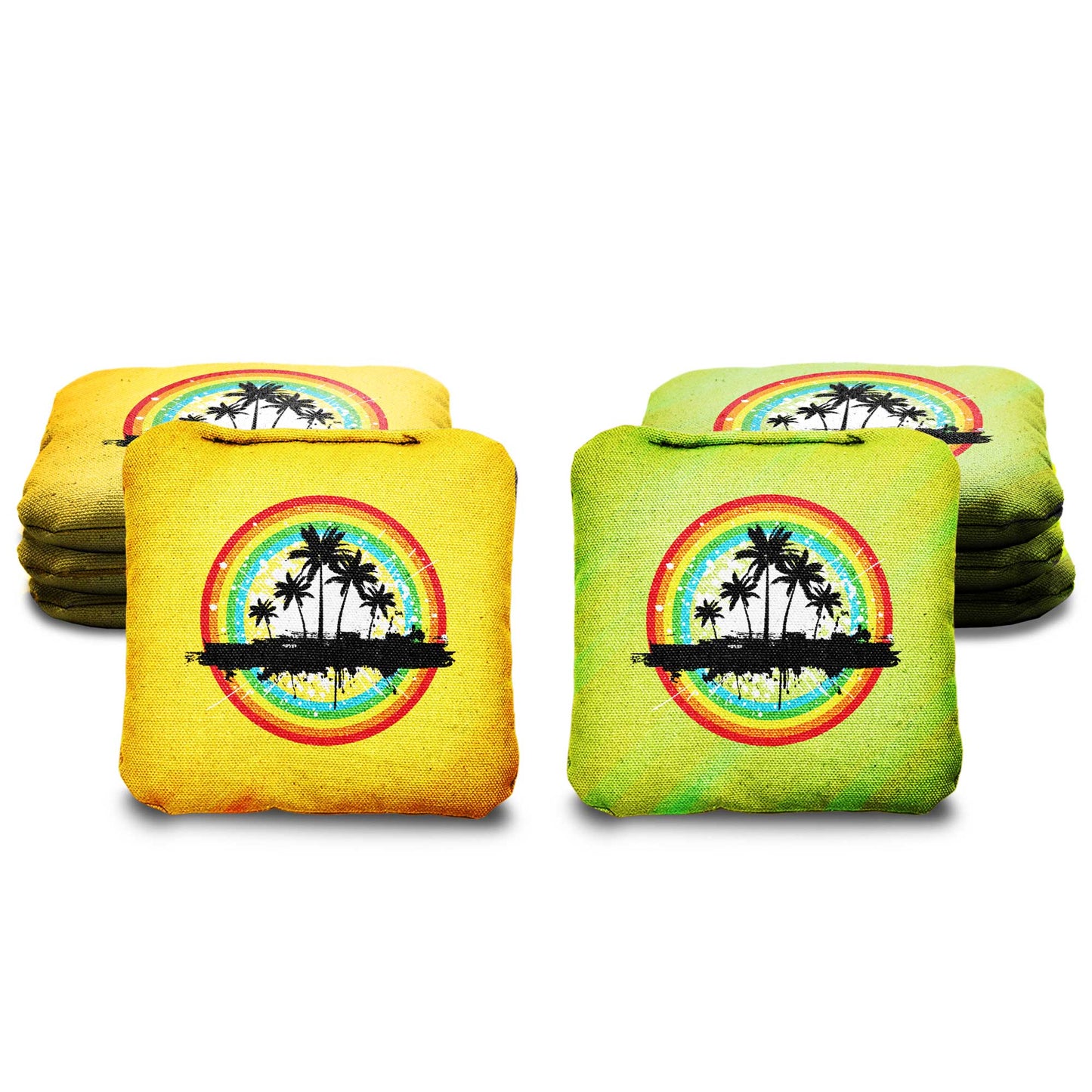 The Tropical Paradises - 8 Cornhole Bags