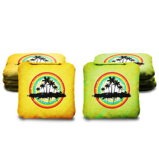 The Tropical Paradises - 8 Cornhole Bags