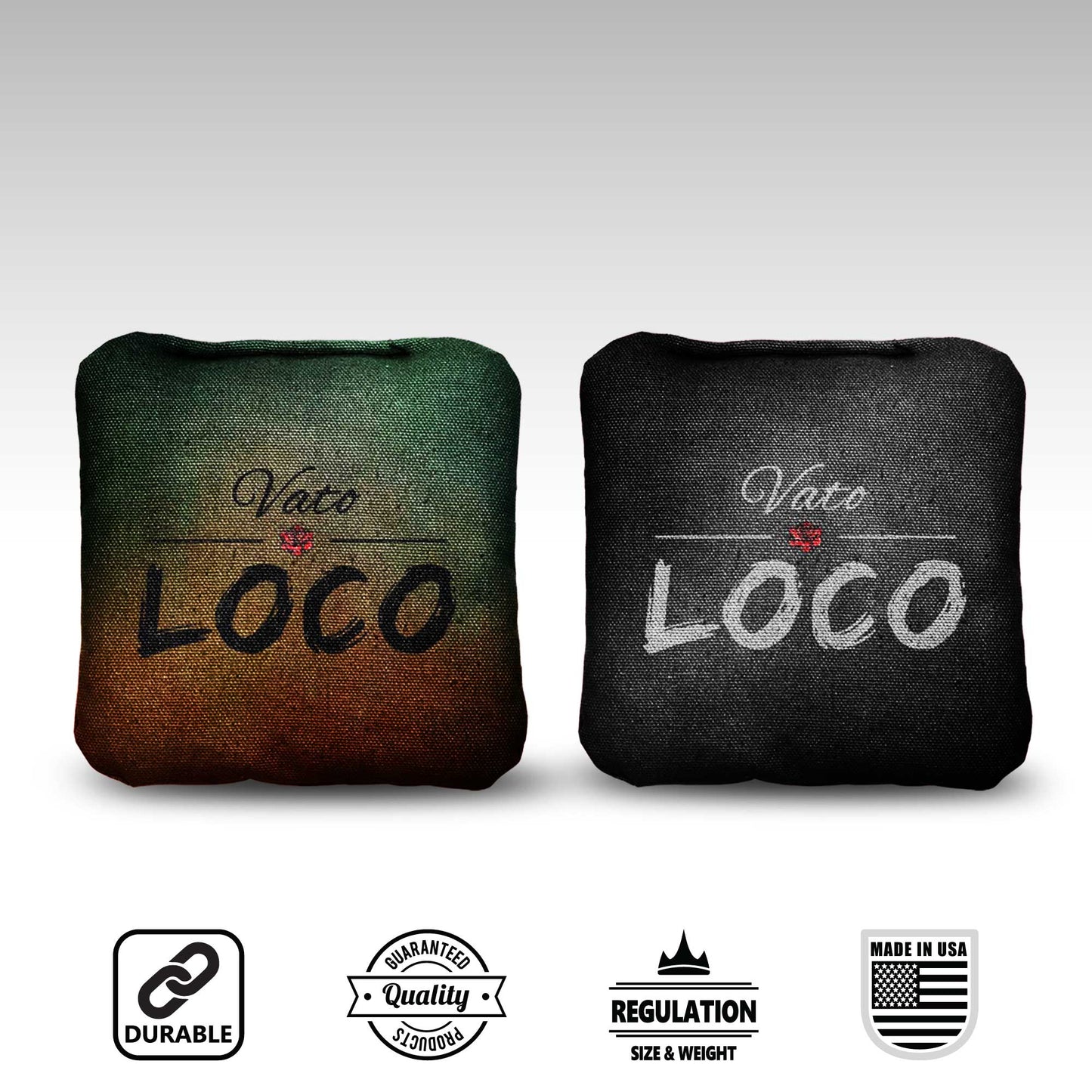 The Vatos - 8 Cornhole Bags