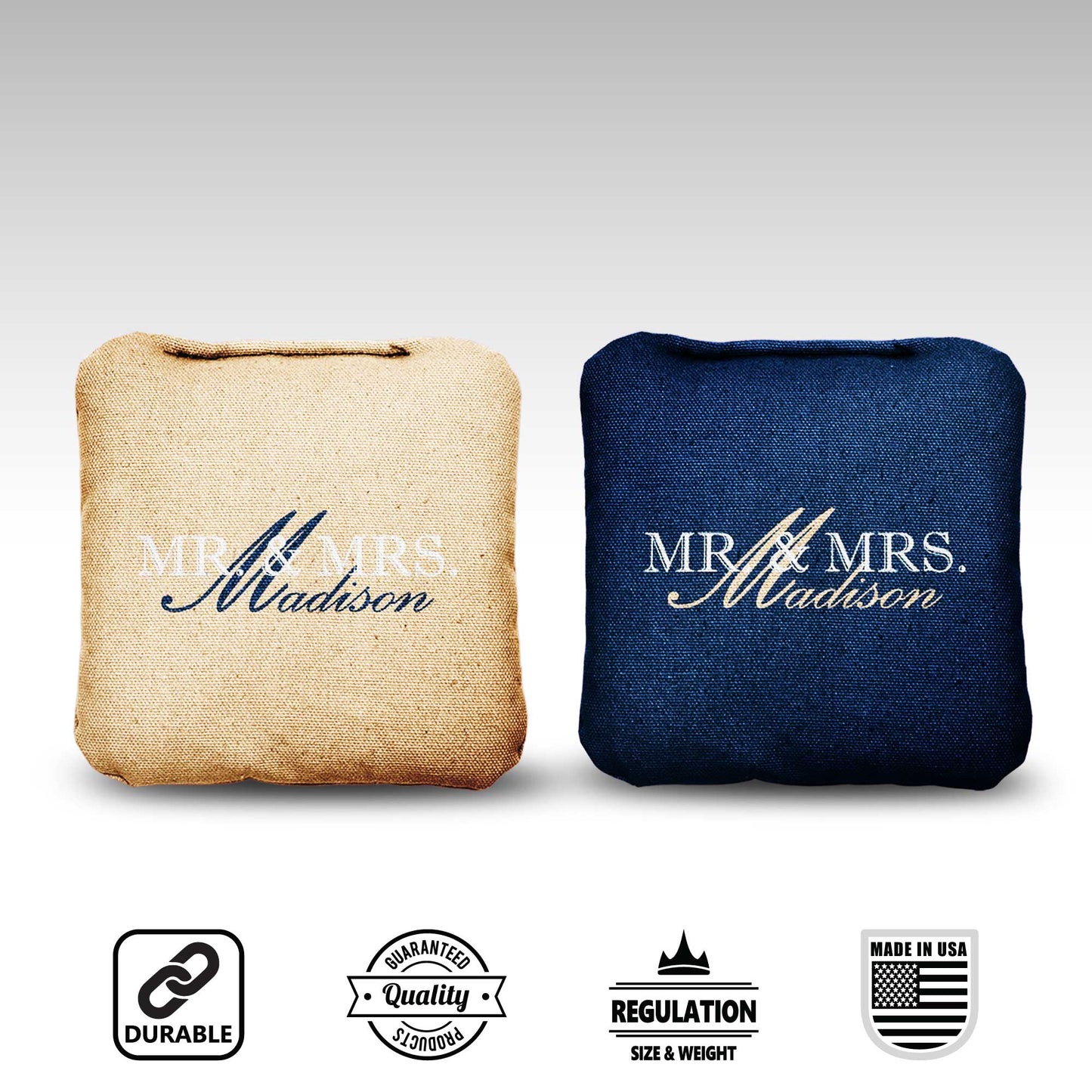 The Wedded Bliss - 8 Cornhole Bags