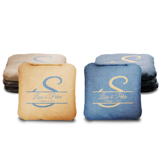 The Wedding Seals - 8 Cornhole Bags
