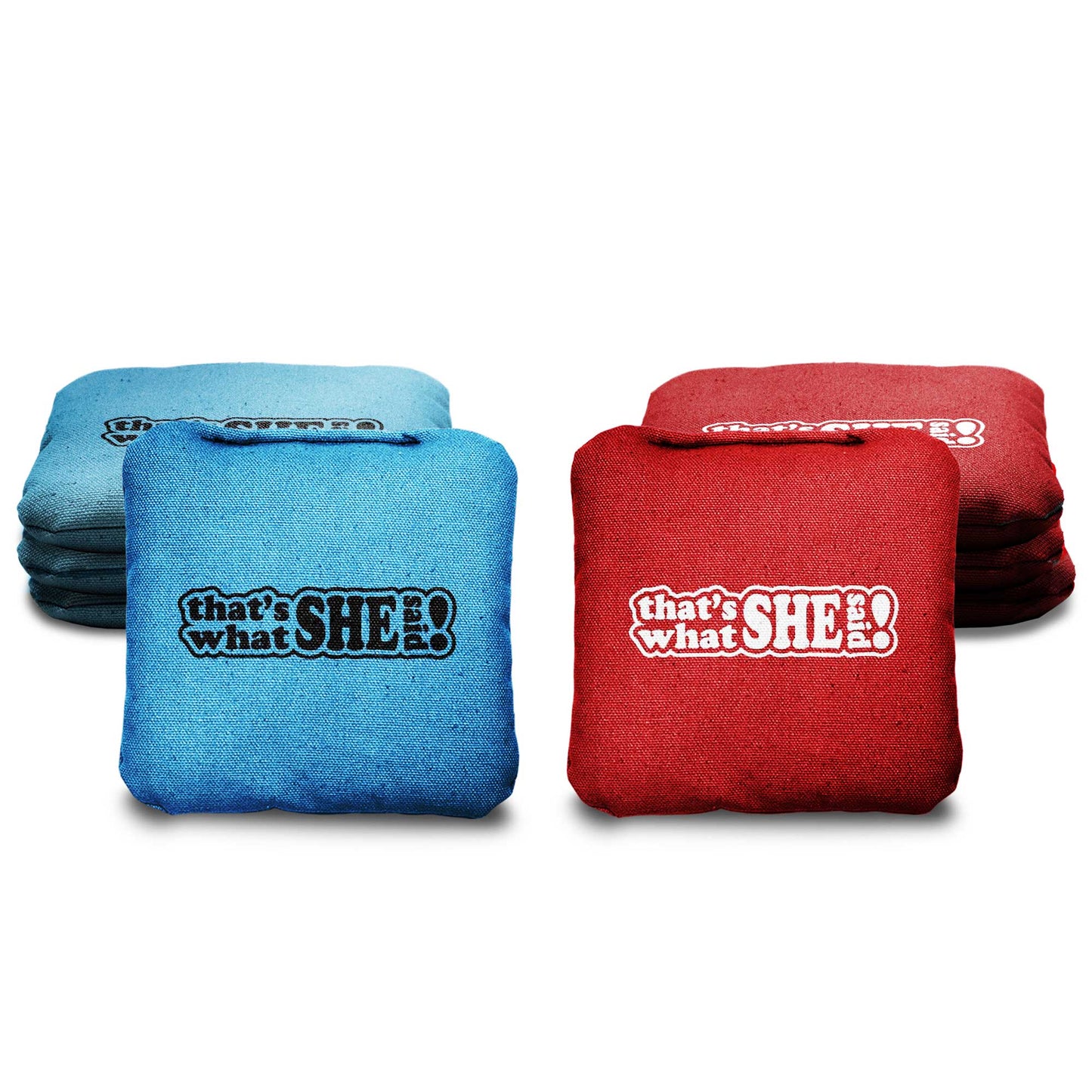The What She Saids - 8 Cornhole Bags