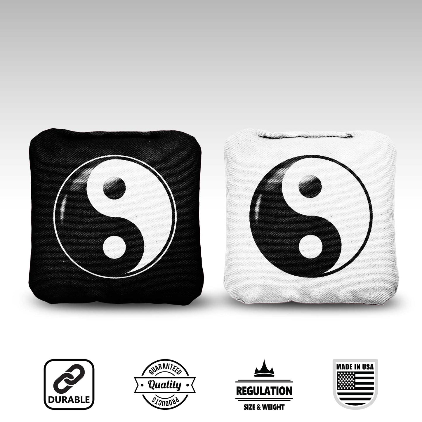 The Yin Yangs - 8 Cornhole Bags