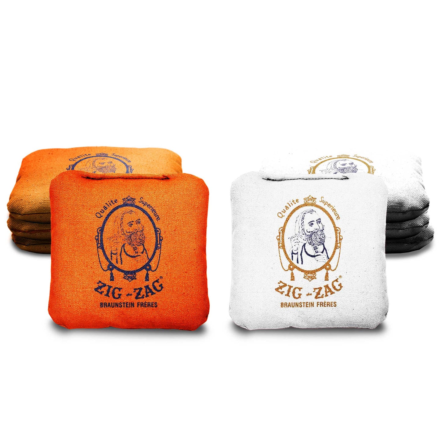 The Zig Zags - 8 Cornhole Bags