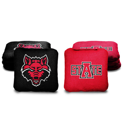 Arkansas State University Cornhole Bags - 8 Cornhole Bags