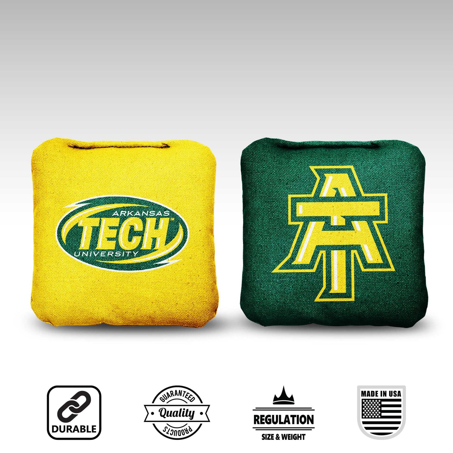 Arkansas Tech Cornhole Bags - 8 Cornhole Bags