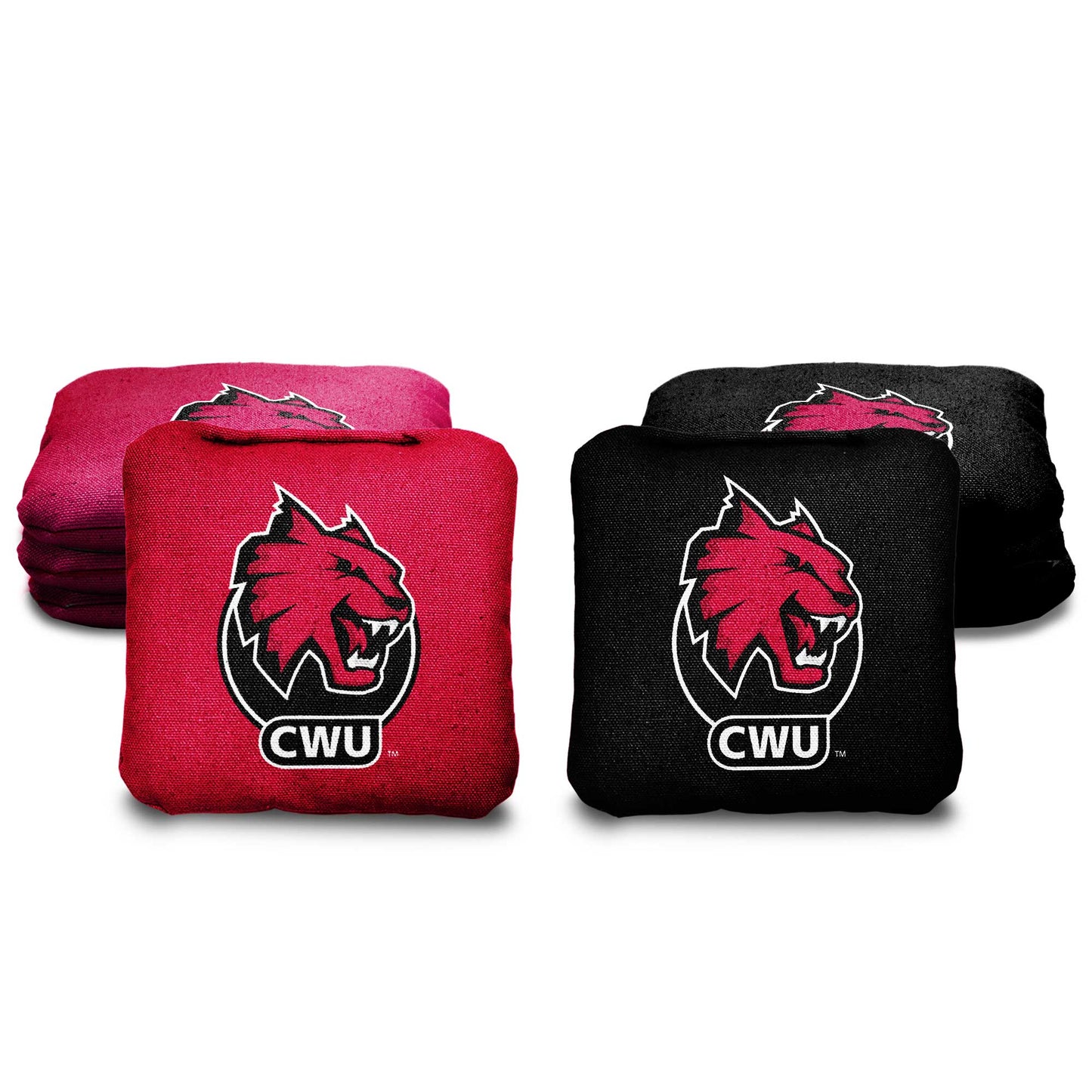 Central Washington University Cornhole Bags - 8 Cornhole Bags