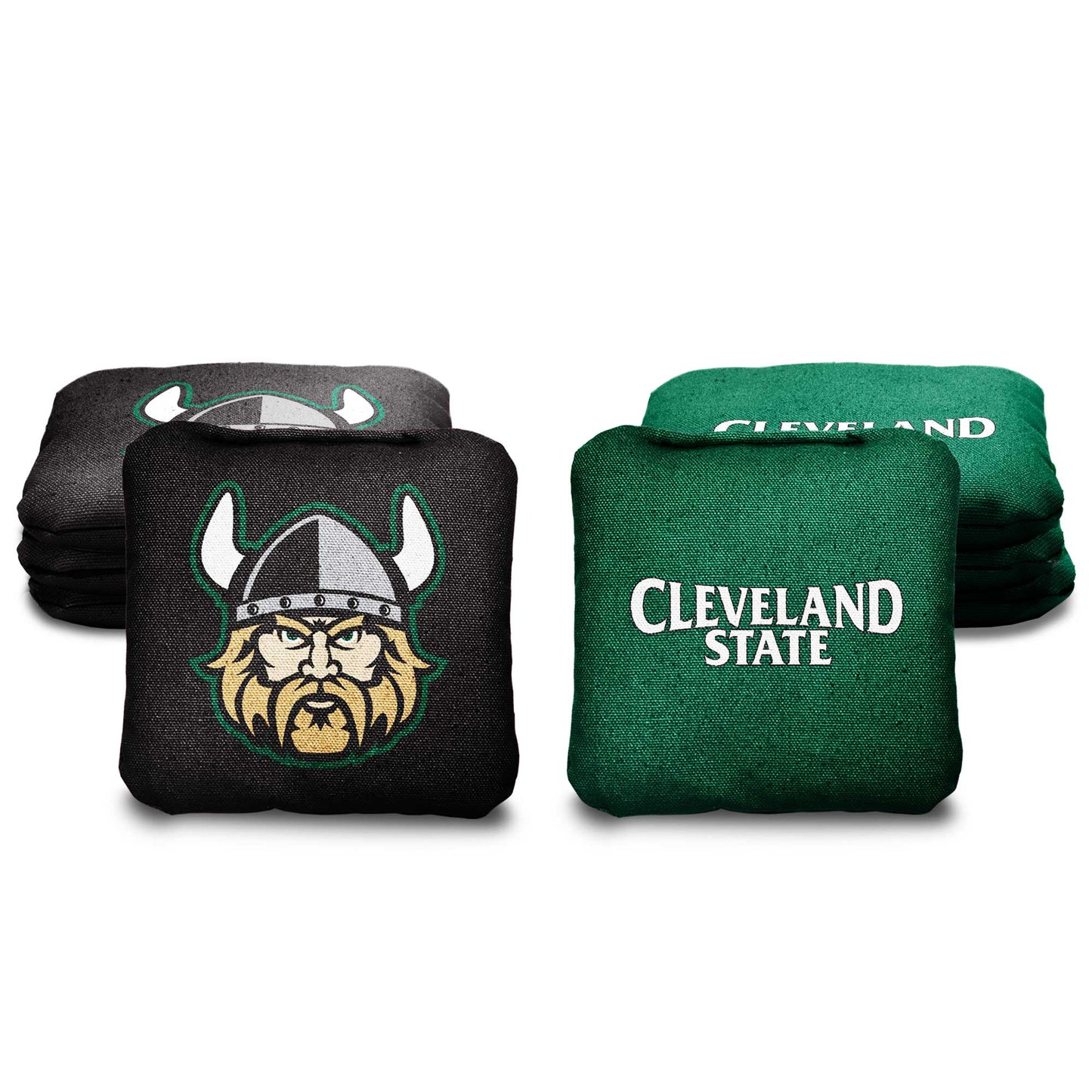 Cleveland State University Cornhole Bags - 8 Cornhole Bags