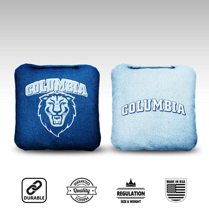 Columbia University Cornhole Bags - 8 Cornhole Bags