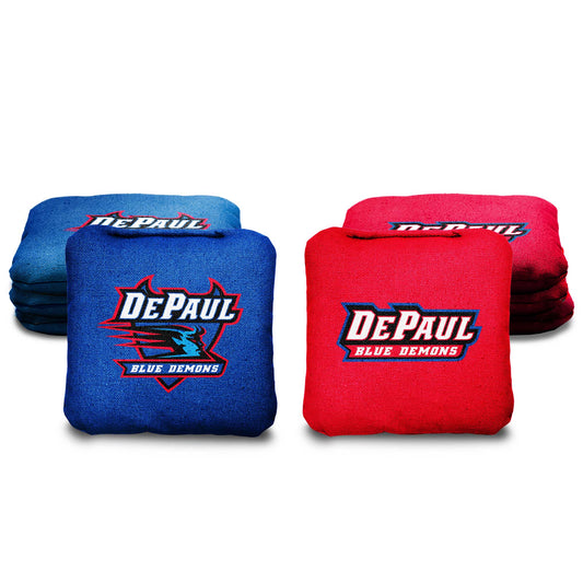 DePaul University Cornhole Bags - 8 Cornhole Bags