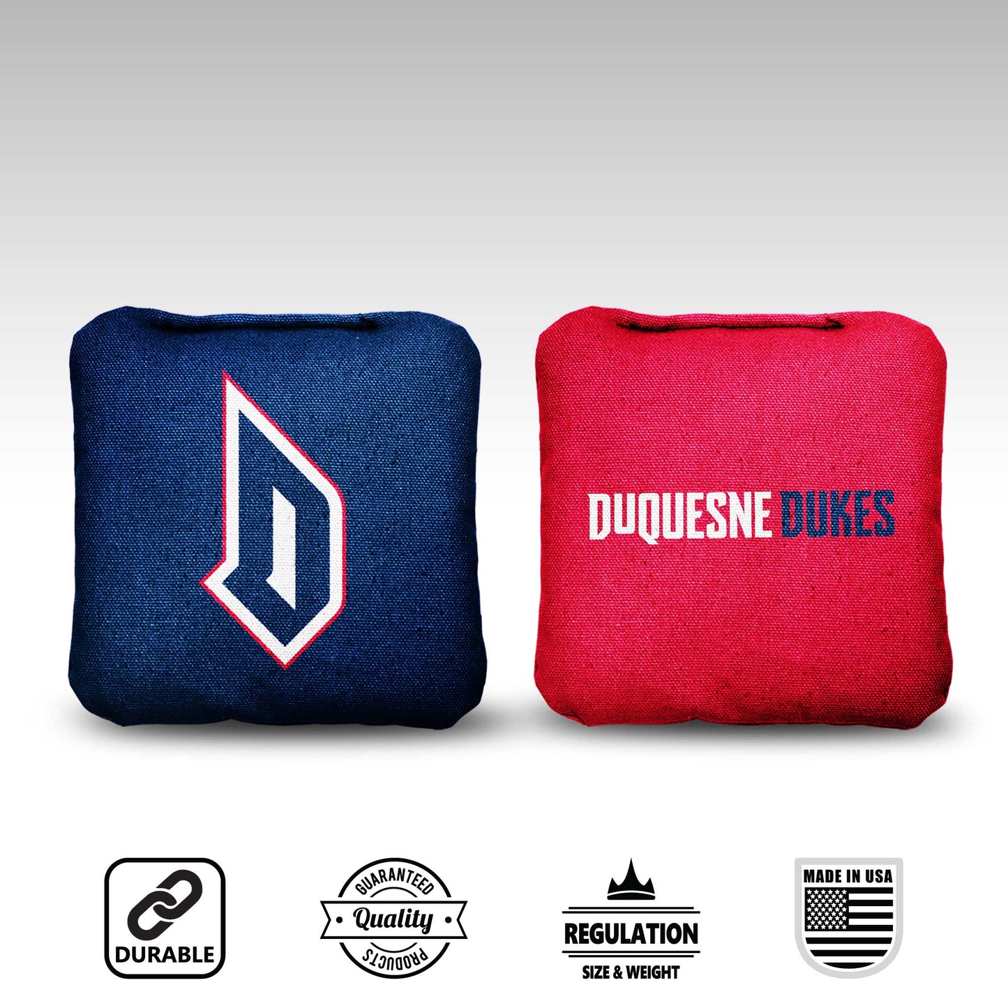 Duquesne University Cornhole Bags - 8 Cornhole Bags