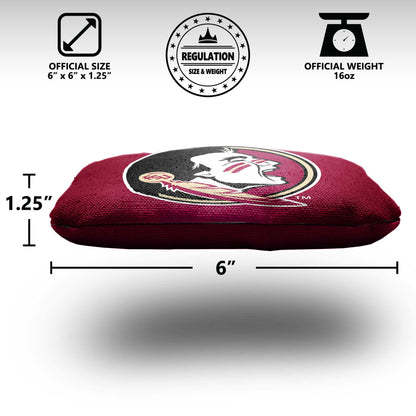 Florida State University Cornhole Bags - 8 Cornhole Bags