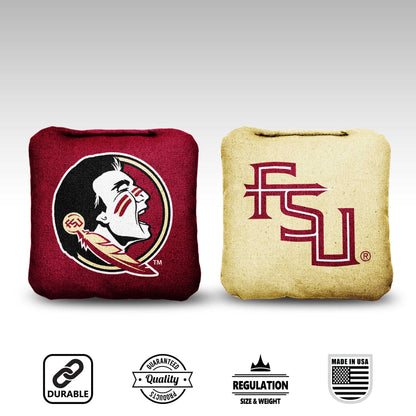 Florida State University Cornhole Bags - 8 Cornhole Bags