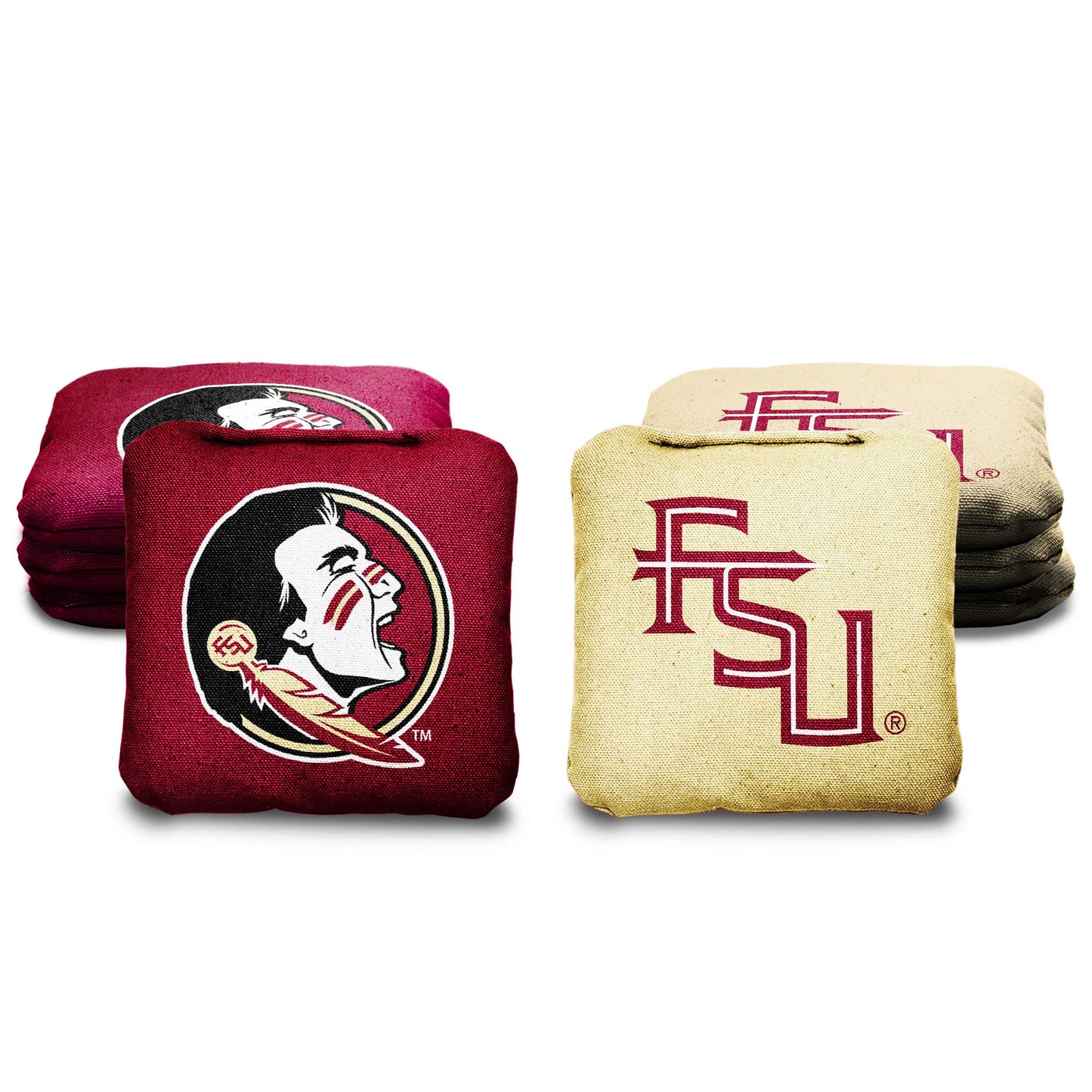 Florida State University Cornhole Bags - 8 Cornhole Bags