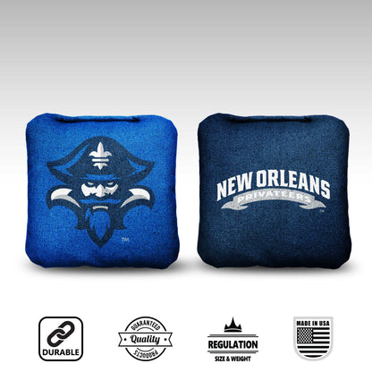 New Orleans University Cornhole Bags - 8 Cornhole Bags