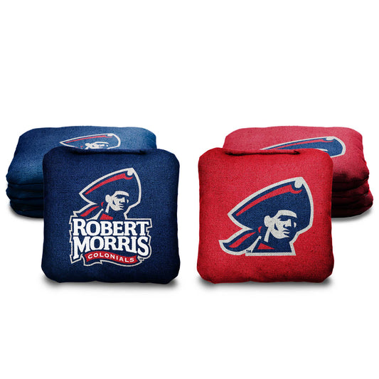 Robert Morris University Cornhole Bags - 8 Cornhole Bags