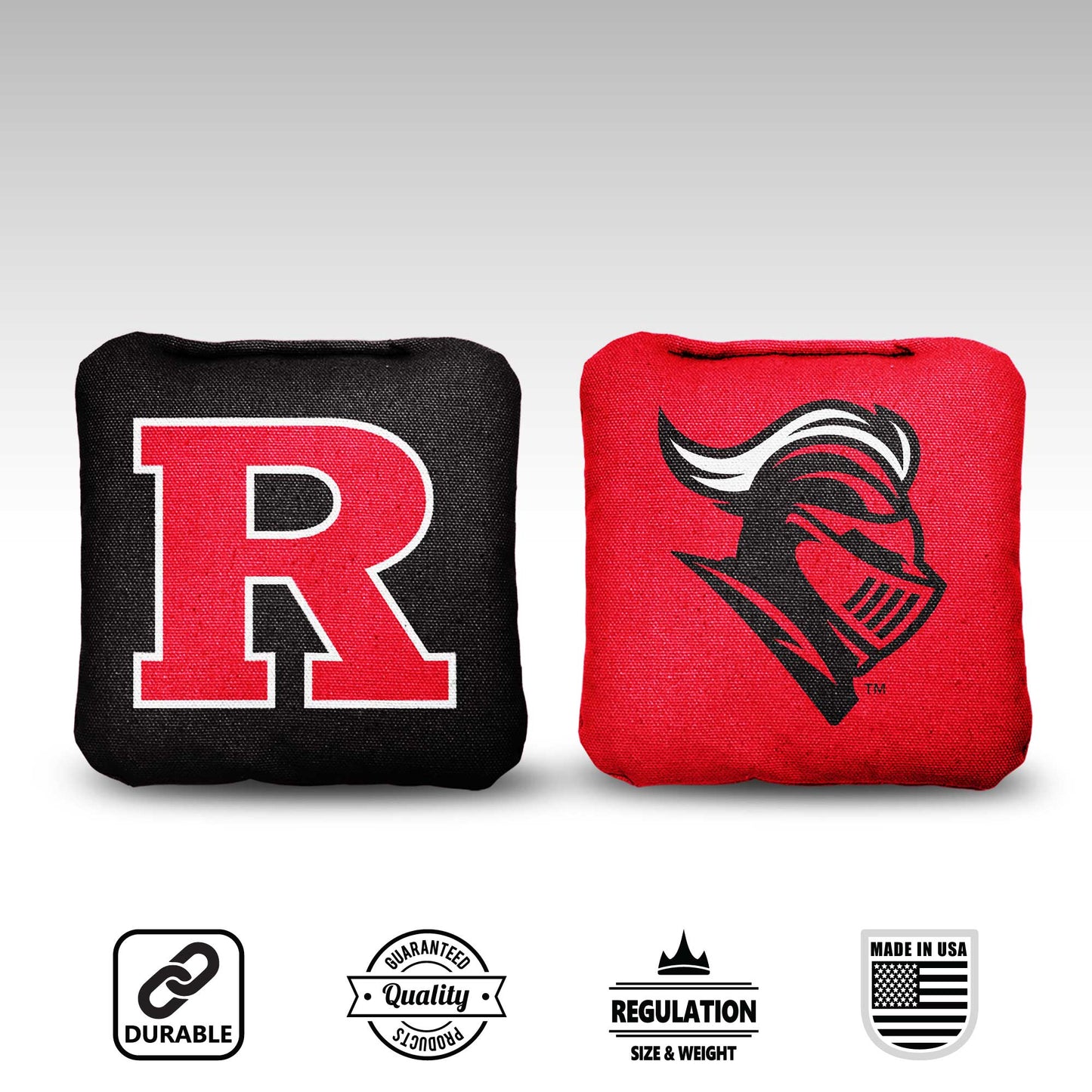 Rutgers University Cornhole Bags - 8 Cornhole Bags