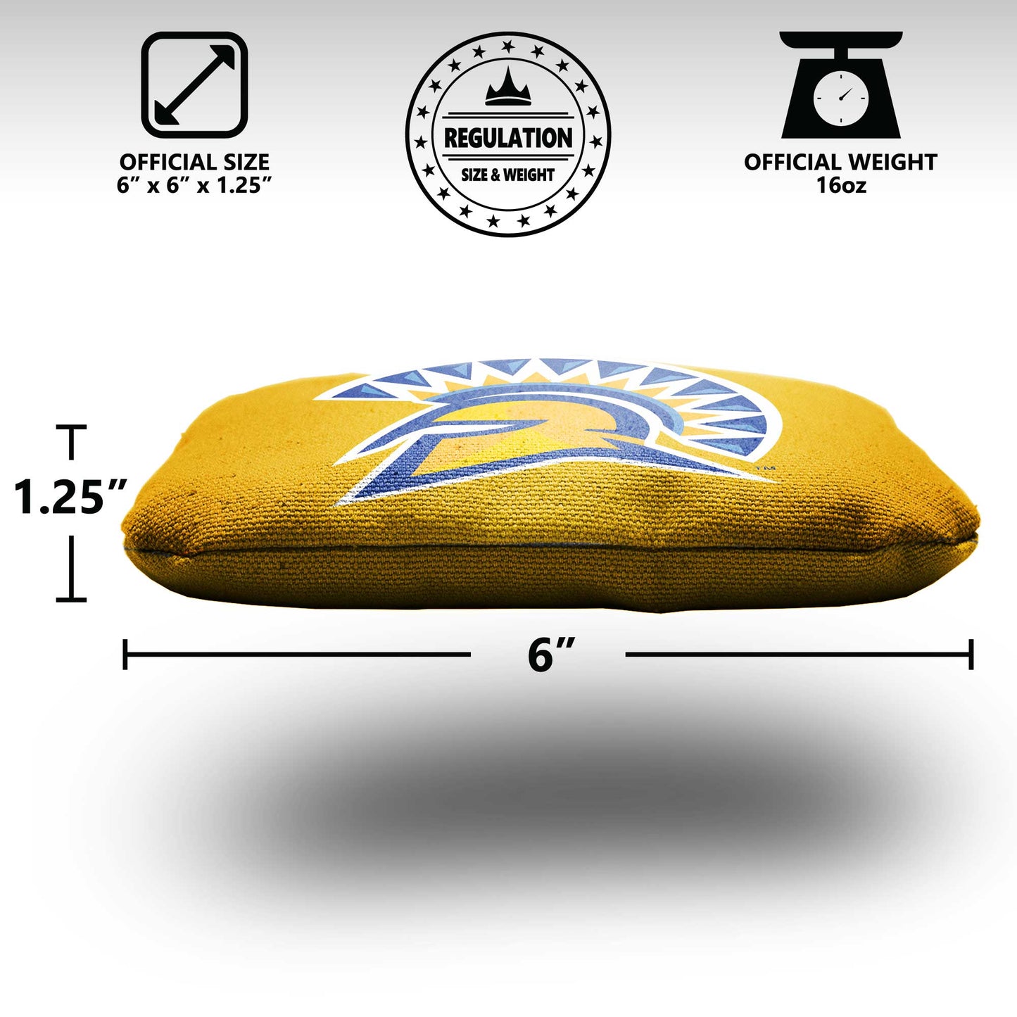 San Jose State University Cornhole Bags - 8 Cornhole Bags