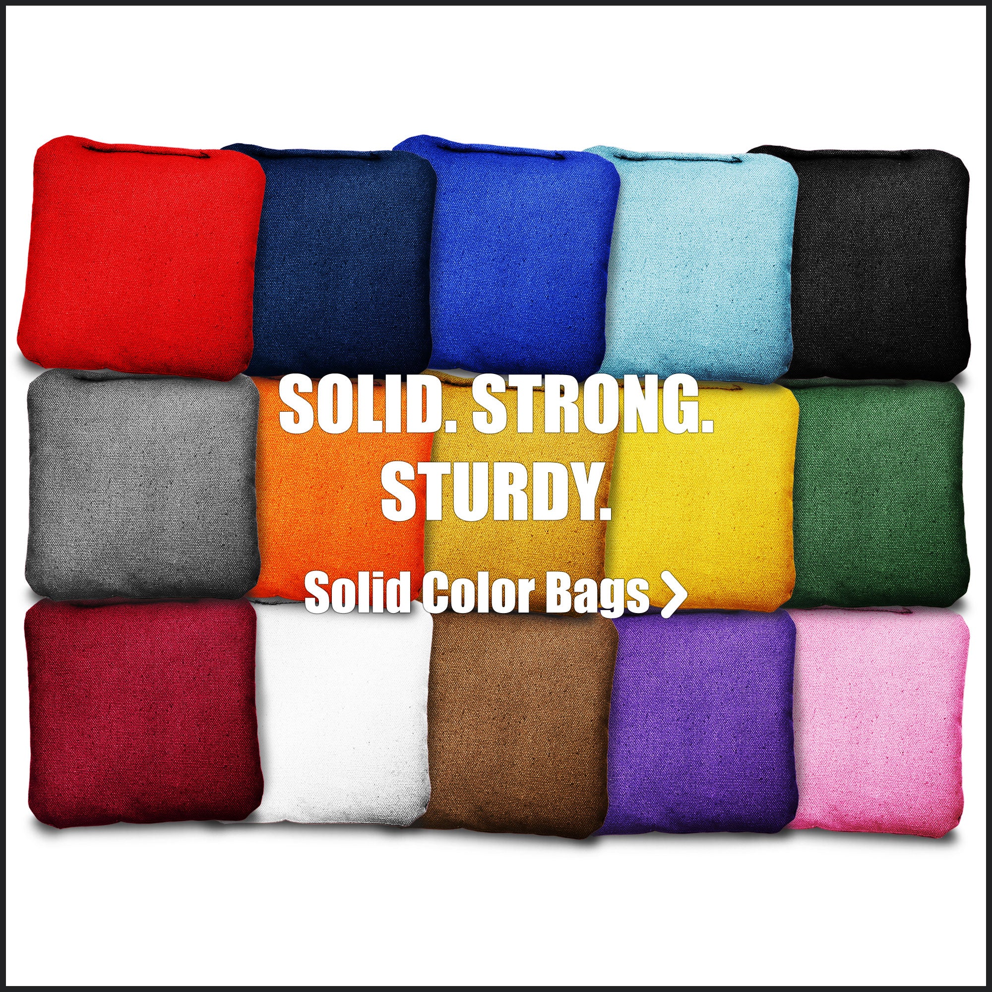 Solid Color Cornhole Bags - Shop Now