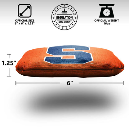 Syracuse University Cornhole Bags - 8 Cornhole Bags