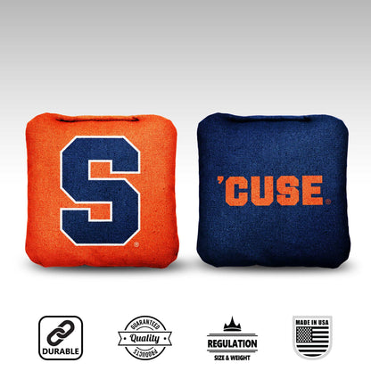 Syracuse University Cornhole Bags - 8 Cornhole Bags