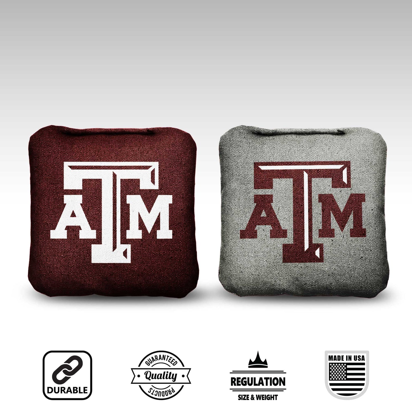 Texas A&M University Cornhole Bags - 8 Cornhole Bags