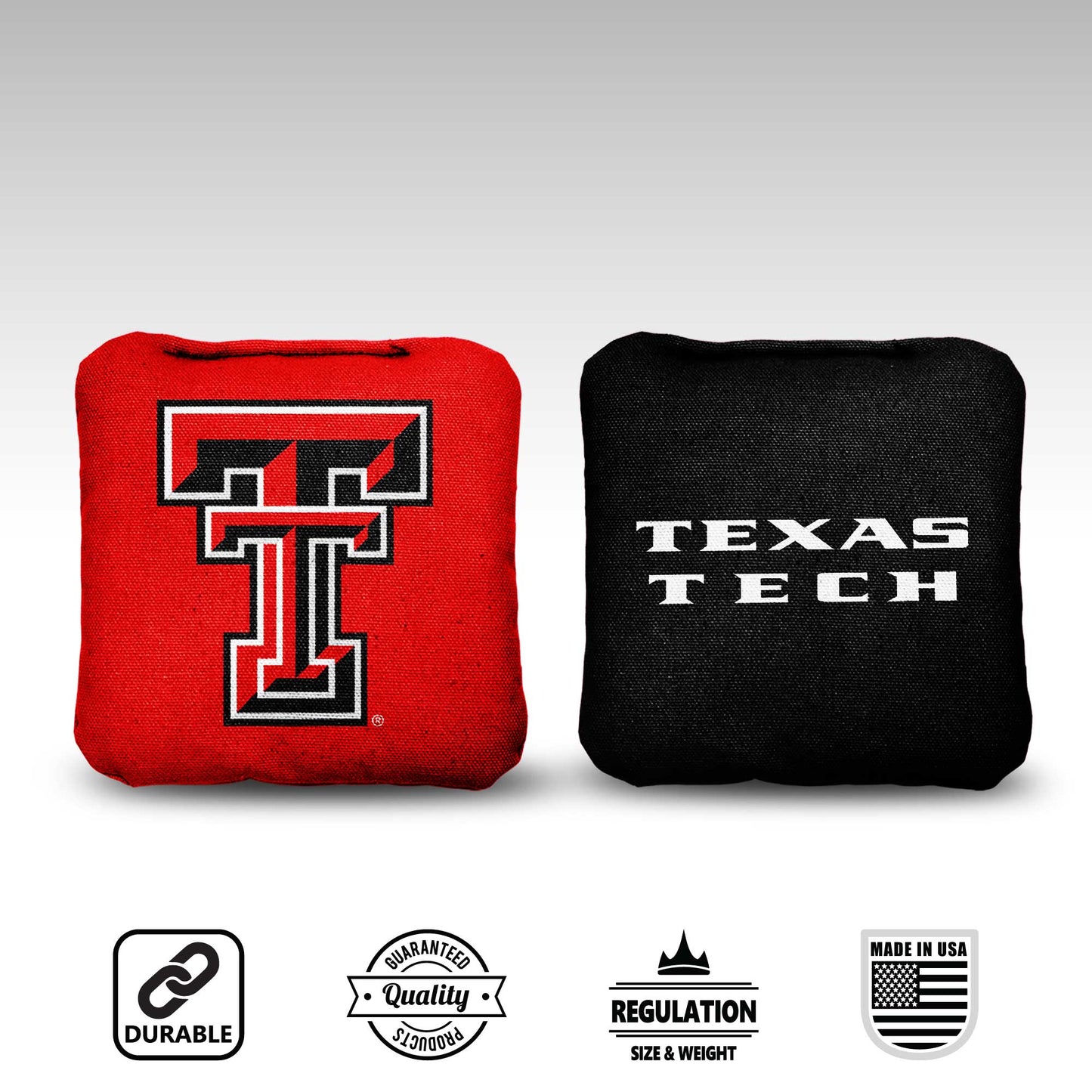 Texas Tech University Cornhole Bags - 8 Cornhole Bags