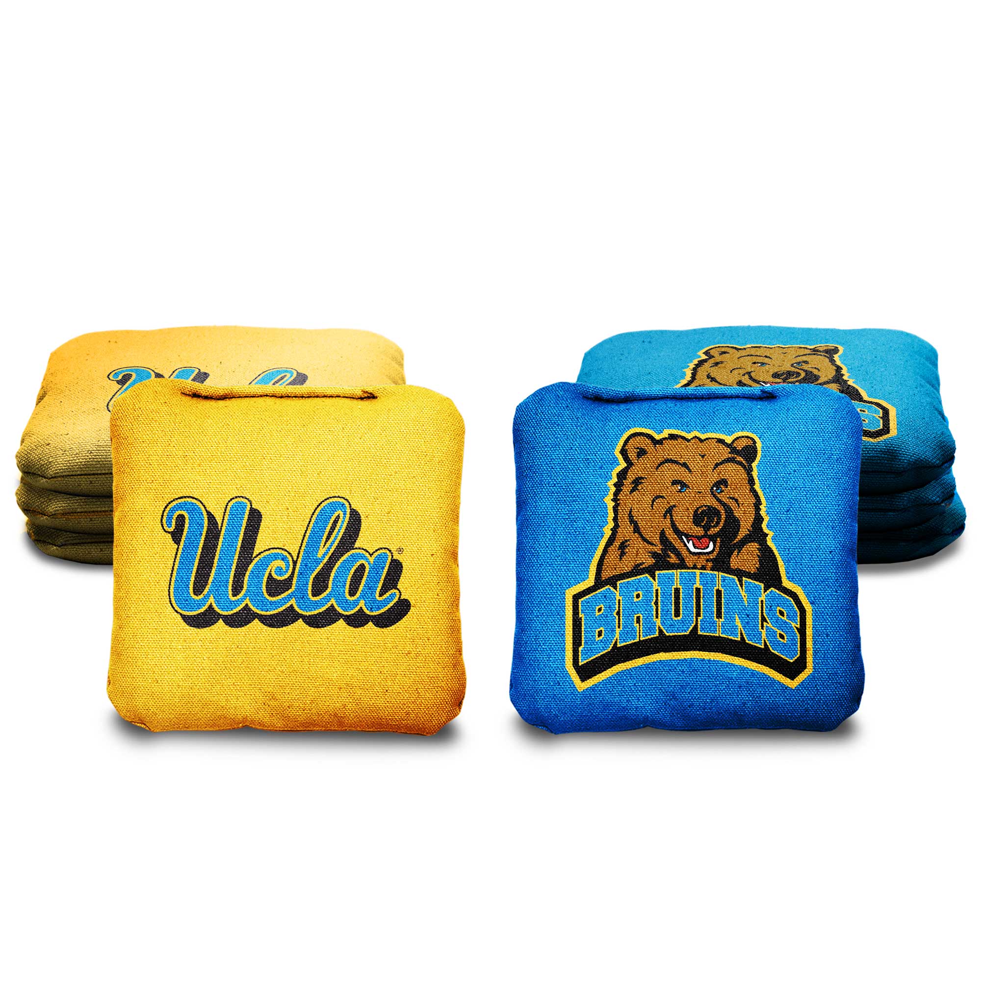 UCLA Bruins Cornhole Bean Bags - Set Of 8, Handcrafted, Free Shipping
