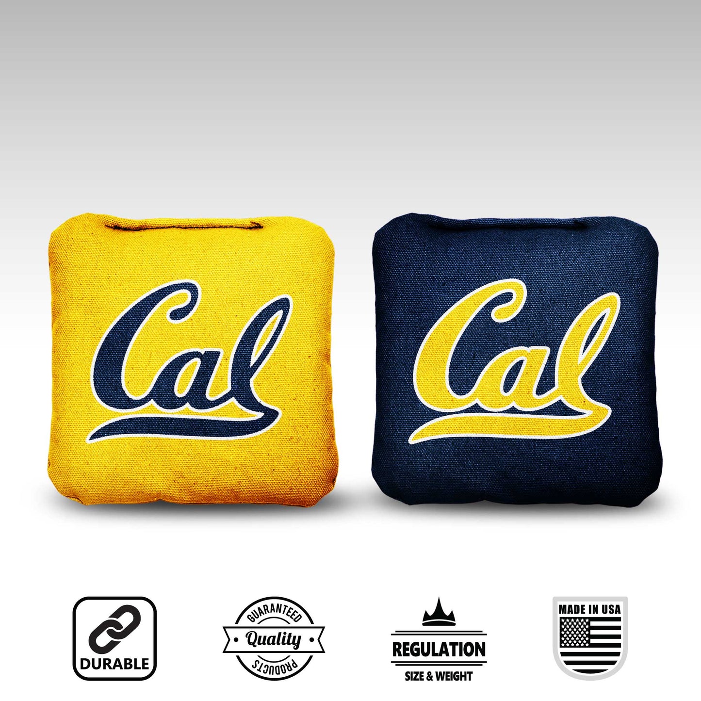 University of California Berkeley Cornhole Bags - 8 Cornhole Bags