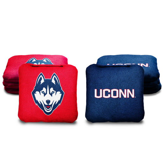 University of Connecticut Cornhole Bags - 8 Cornhole Bags