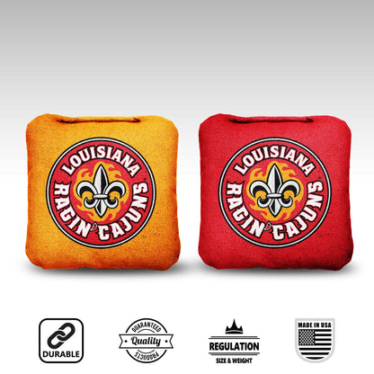 University of Louisiana Lafayette Cornhole Bags - 8 Cornhole Bags