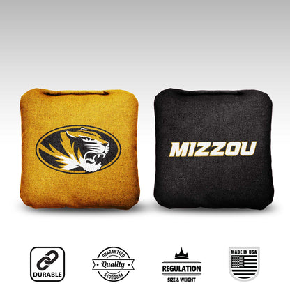 University of Missouri Cornhole Bags - 8 Cornhole Bags