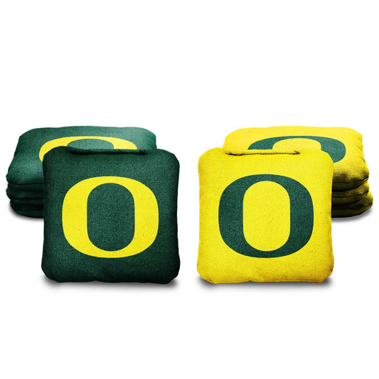 University of Oregon Cornhole Bags - 8 Cornhole Bags