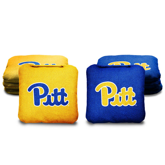 University of Pittsburg Cornhole Bags - 8 Cornhole Bags